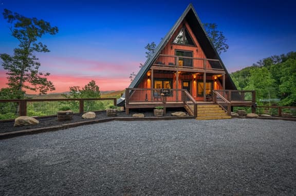 Stunning A-Frame — Theater, Arcade, Fire Pit - Image 1